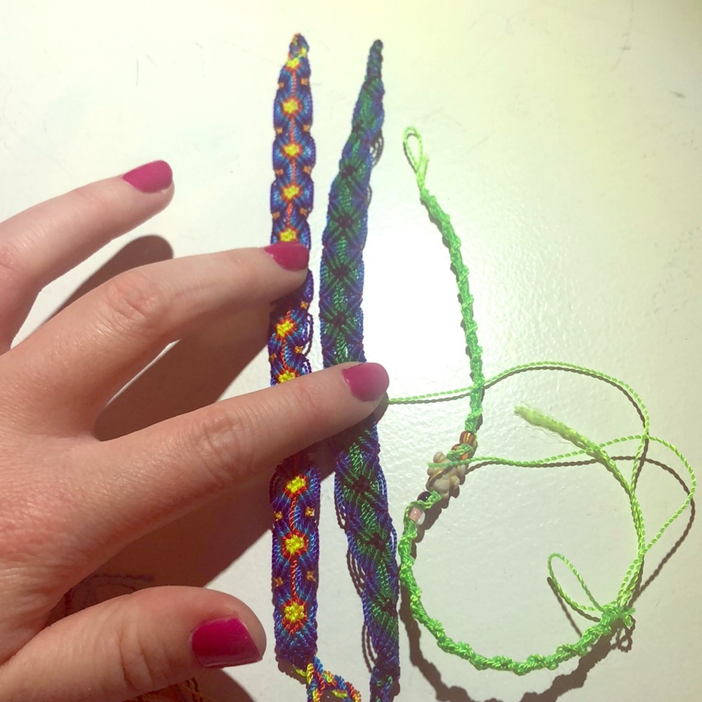 3 bracelets